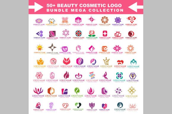 50 Elegant Beauty Logo Templates