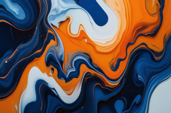 A Close Up of a Colorful Surface