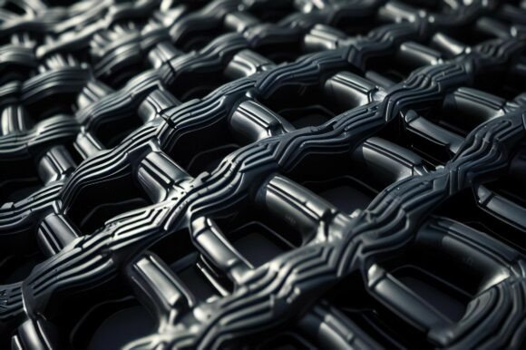 A Close Up of a Grid