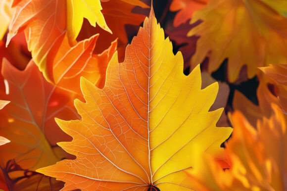 A Close Up of a Leaf Background: Elevate Your Creative Projects