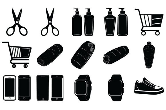 Business Products Silhouette -Vol 11: A Versatile Resource for Designers and Businesses