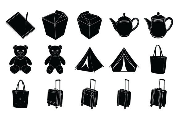 Business Products Silhouette -Vol 13: A Versatile Resource for Designers and Businesses