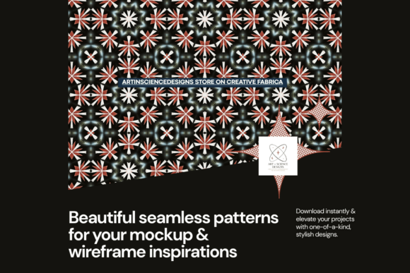 Elevate Your Next Project with the Seamless Pattern Digital PNG Tile