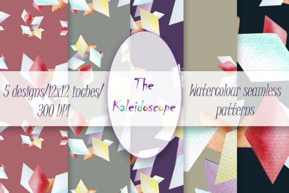 Watercolour Pattern Kaleidoscope JPEG: A Vibrant Design for Every Creative Need